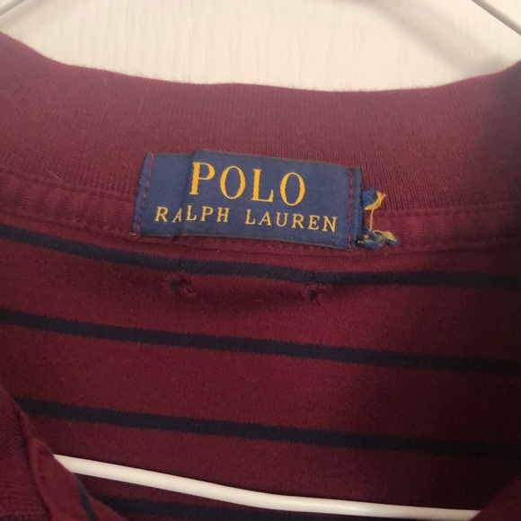 Ralph Lauren polo, men, maroon, medium - Picture 6 of 12